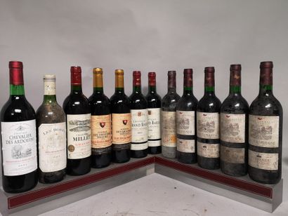 null 12 bouteilles BORDEAUX DIVERS Millésimes 2000 a 2014 

A VENDRE EN L'ETAT