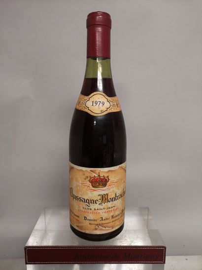 null 1 bouteille CHASSAGNE MONTRACHET 1er Cru "Clos Saint Jean" - RAMONET-PRUDHON...