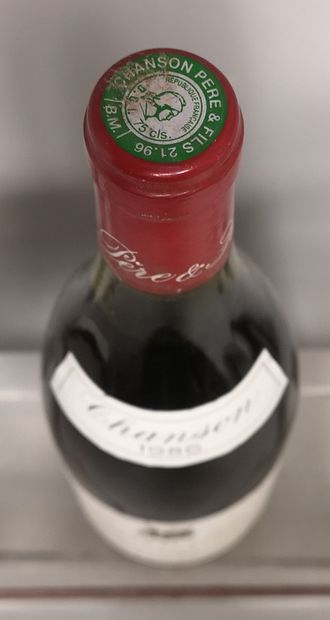 null 1 bouteille POMMARD 1er Cru "Les Epenots" - CHANSON Père & Fils 1986 

Etiquette...