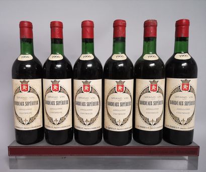 null 6 bouteilles BORDEAUX Mise Neg. 1966

A VENDRE EN L'ETAT