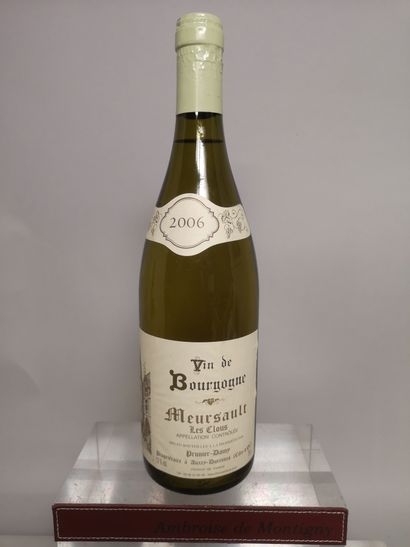 null 1 bouteille MEURSAULT "Les Clous" - PRUNIER DAMY 2006