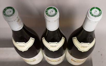 null 3 bouteilles CHABLIS Grand Cru "Bougros" - Domaine ROY 2000 

Etiquettes légèrement...