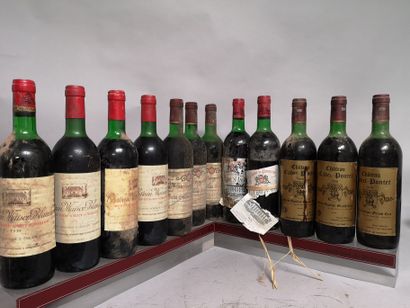 null 12 bouteilles BORDEAUX Millésimes 1971 A 1979

A VENDRE EN L'ETAT
