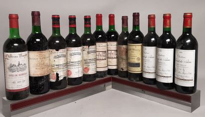 null 12 bouteilles BORDEAUX des Années 80'

A VENDRE EN L'ETAT