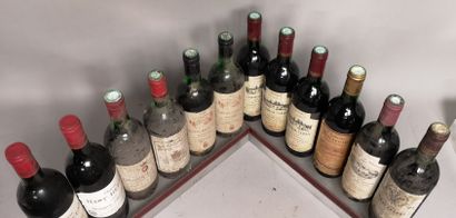 null 12 bouteilles BORDEAUX DIVERS Millésimes 1982 a 1989 

A VENDRE EN L'ETAT