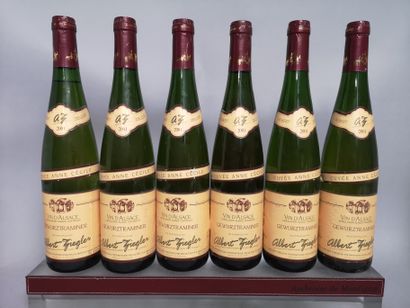 null 6 bouteilles ALSACE Gewurztraminer "Cuvée Anne Cécile" - 2001 Albert ZIEGLER...