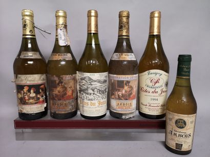 null 6 bottles ARBOIS white and COTES DU JURA FOR SALE AS IS - Including half a ...
