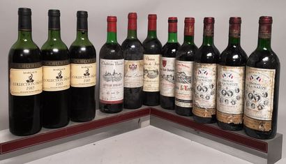 null 11 bouteilles BORDEAUX des Années 80' 

A VENDRE EN L'ETAT