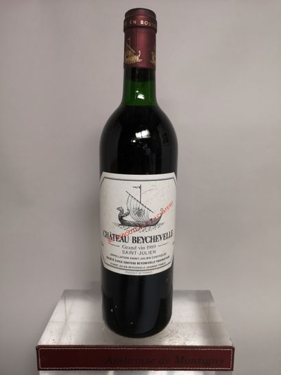 null 1 bouteille Château BEYCHEVELLE - 4e GCC Saint Julien 1989 

Etiquette légèrement...