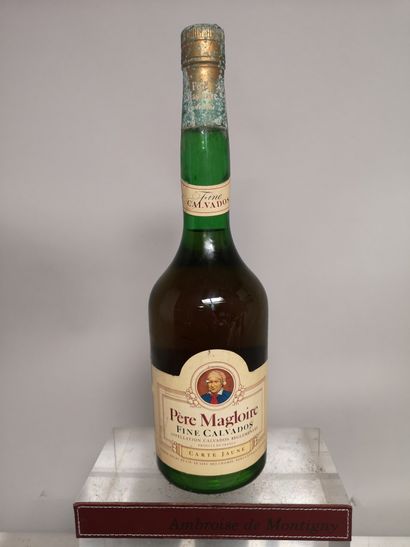 null 1 bouteille CALVADOS Fine "Carte Jaune" - Père MAGLOIRE 

Capsule légèrement...