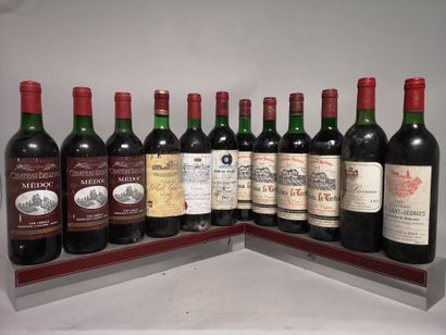 null 12 bouteilles BORDEAUX des Années 80' 

A VENDRE EN L'ETAT