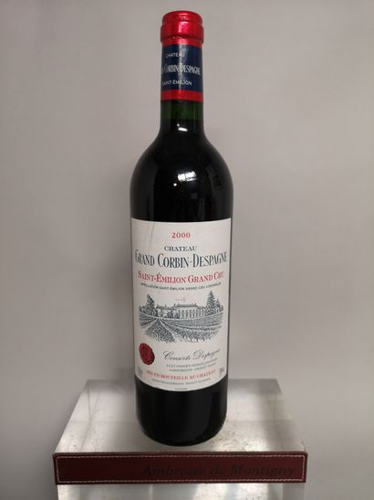 null 1 bouteille Château GRAND CORBIN D'ESPAGNE - Saint Emilion Grand Cru Classé...