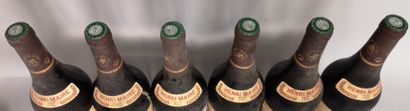 null 6 bottles ARBOIS red "Cuvée Veuve Léon Maire" - Henri Maire 1992

Slightly stained...