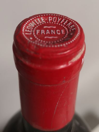 null 1 bouteille Château LEOVILLE POYFERRE - 2é Gcc Saint JULIEN 1988