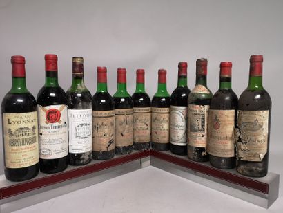 null 11 bouteilles BORDEAUX des Années 70'

A VENDRE EN L'ETAT