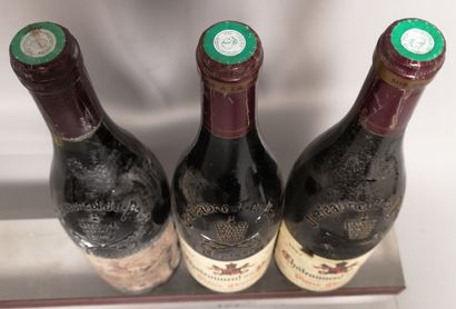 null 3 bouteilles CHATEAUNEUF du PAPE "Vieux Chemin" - REVOLTIER & Fils 1997 

1...