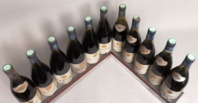 null 11 bouteilles BOURGOGNE A VENDRE EN L'ETAT - 7 Cote de NUITS 1979 et 1980 plus...