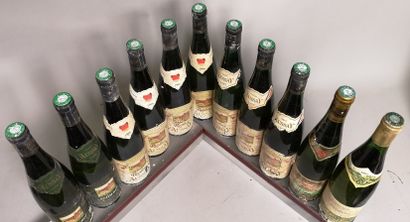 null 
11 bottles ALSACE DIVERS 9 RIESLING and 2 SYLVANER from 1990





Labels slightly...