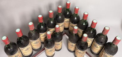 null 16 bouteilles Château LES GENETS - Côtes de Bourg 1978 

A VENDRE EN L'ETAT