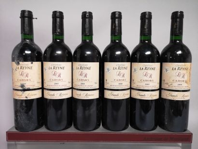 null 6 bouteilles CAHORS - Château La REYNE "Grande Réserve" 2005 

2 étiquettes...