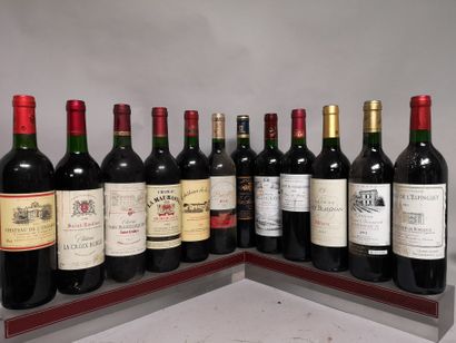null 12 bouteilles BORDEAUX DIVERS Millésimes 2000 a 2009 

A VENDRE EN L'ETAT