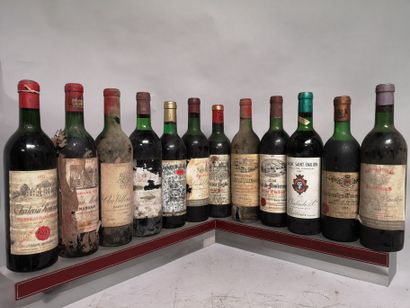 null 12 bouteilles BORDEAUX Millésimes des Années 50, 60 et 70

A VENDRE EN L'ET...
