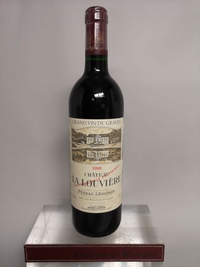 null 1 bouteille Château La LOUVIERE - Pessac Léognan 1998