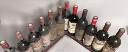 null 12 bouteilles BORDEAUX Millésimes 1986 a 1989

A VENDRE EN L'ETAT