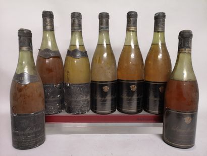 null 7 bouteilles PULIGNY MONTRACHET 1974 - Henri BOILLOT 

A VENDRE EN L'ETAT