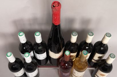 null 
10 bouteilles et 1 magnum VINS de BANDOL, COTES DE PROVENCE et RHONE 




A...