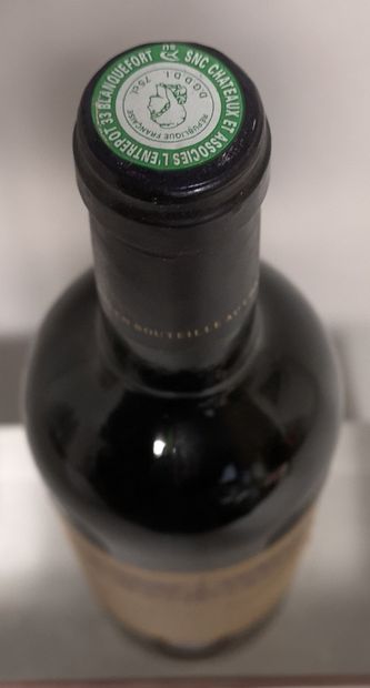 null 1 bouteille Château CANTENAC BROWN - 3e GCC Margaux 1999 

Etiquette légèrement...