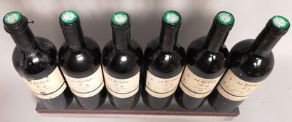 null 6 bouteilles CAHORS - Château La REYNE "Grande Réserve" 2005 

2 étiquettes...