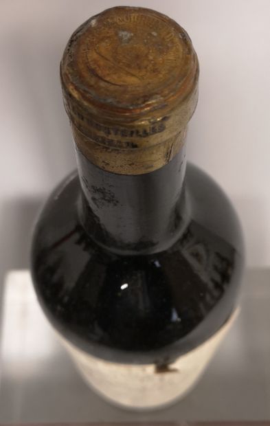 null 1 bouteille Château GRUAUD LAROSE - 2e GCC Saint Julien 1924 Étiquette légèrement...