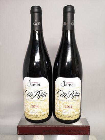 null 2 bouteilles CÔTE-RÔTIE - Domaine JAMET 2014