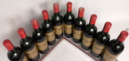 null 10 bouteilles Château BRANE CANTENAC - 2e GCC Margaux 1964 Niveaux mi épaule....