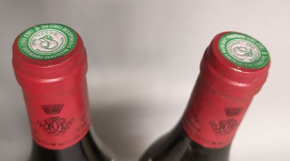 null 2 bouteilles POMMARD 1er cru "Clos des Epeneaux" - Comte ARMAND 1995 Étiquettes...