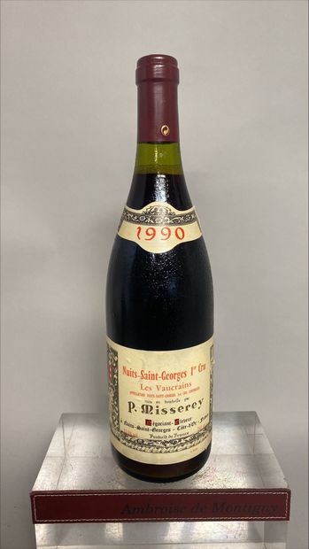 null 1 bouteille NUITS SAINT GEORGES 1er cru "Vaucrains" - P. MISSEREY 1990