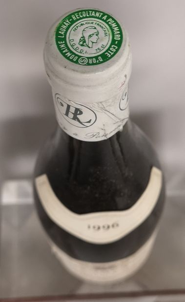 null 1 bouteille CHAMBERTIN Grand cru - Raymond LAUNAY 1996 Étiquette légèrement...