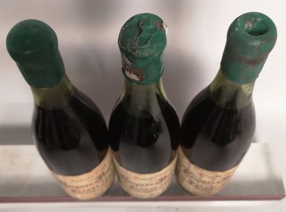 null 3 bouteilles BEAUNE des HOSPICES "Cuvée Guigone de Salins" - Mise Paul REITZ...