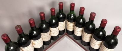 null 11 bouteilles Château CHEVAL BLANC - Grand Cru Classé (A) de Saint Emilion 1964...