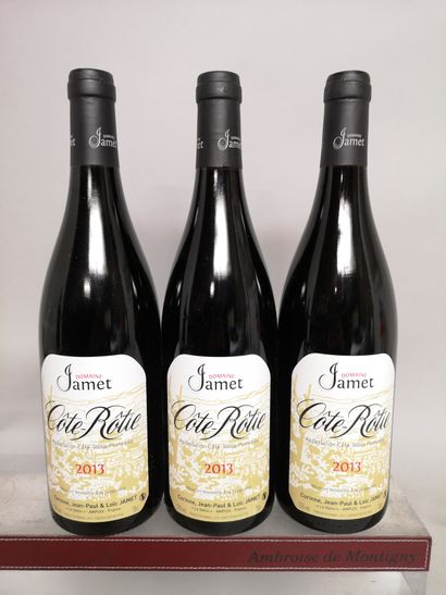 null 3 bottles CÔTE-RÔTIE - Domaine JAMET 2013