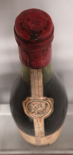 null 1 bouteille CHASSAGNE MONTRACHET- Domaine POULET 1959 Étiquette légèrement tachée,...