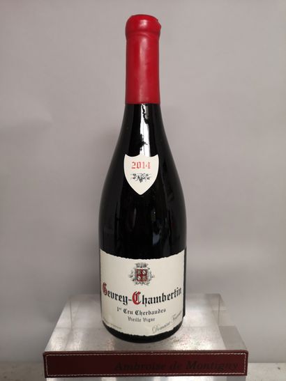 null 1 bouteille GEVREY CHAMBERTIN 1er cru "Cherbaudes" Vielles Vignes - FOURRIER...