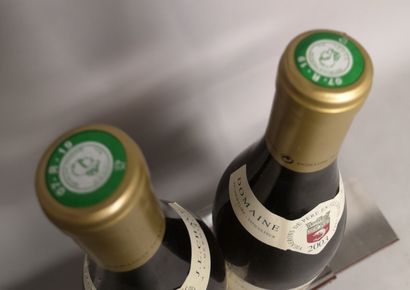 null 2 bouteilles HERMITAGE - J.L.CHAVE 2003 Étiquettes légèrement abîmées et ta...