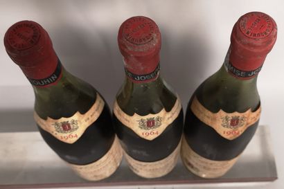 null 3 bouteilles GEVREY CHAMBERTIN "Cuvée Exceptionnelle" - Joseph DROUHIN 1964...