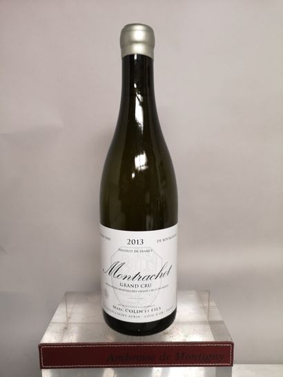 null 1 bouteille MONTRACHET Grand cru - Marc COLIN 2013