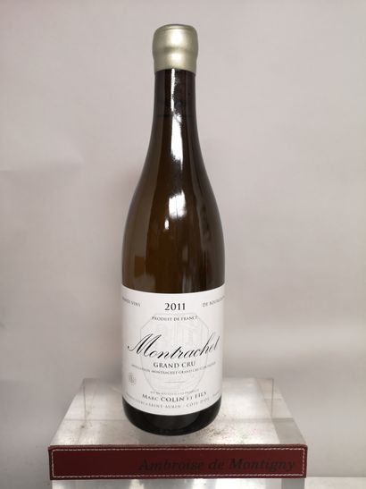 null 1 bouteille MONTRACHET Grand cru - Marc COLIN 2011