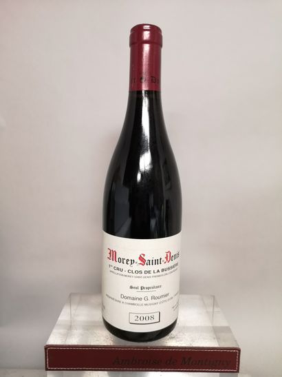 null 1 bouteille MOREY St. DENIS 1er cru "Clos de la Bussiere" - Georges ROUMIER...