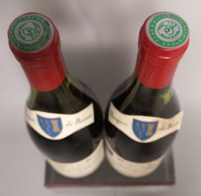 null 2 bouteilles SAVIGNY Les BEAUNE des HOSPICES de BEAUNE "Cuvée FORNERET" CAV...