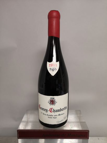 null 1 bouteille GEVREY CHAMBERTIN 1er cru "La Combe aux Moines" Vielles Vignes -...